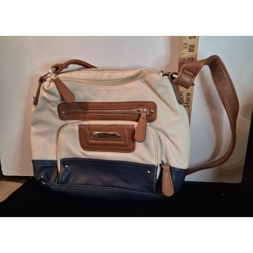 Stone mountain Pebble Leather Double Zip Boho